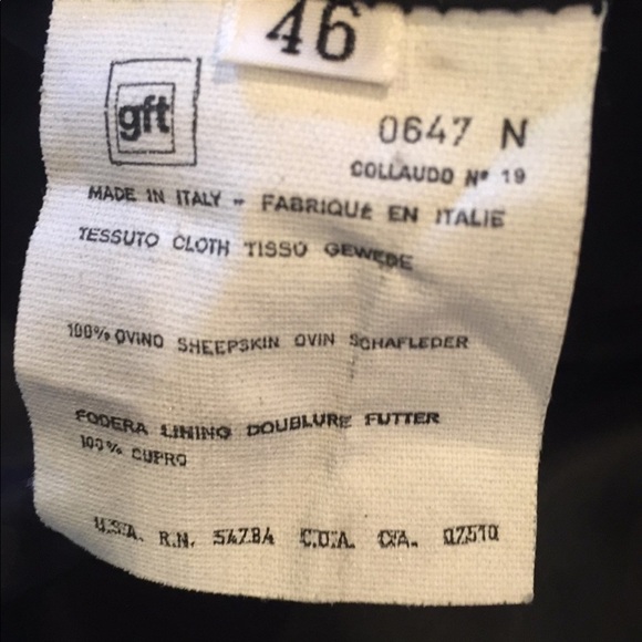 Emanuel Ungaro Leather Skirt size 10 - Picture 8 of 8